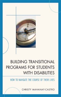 Cover image: Building Transitional Programs for Students with Disabilities 9781607099994