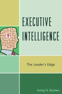 Cover image: Executive Intelligence 9781610480772