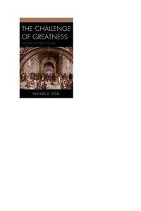 Imagen de portada: The Challenge of Greatness 9781610480895
