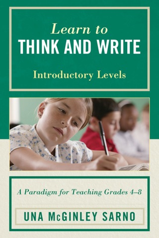 Cover image: Learn to Think and Write 9781610481076
