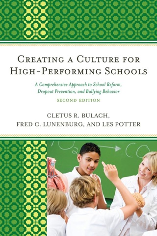 Cover image: Creating a Culture for High-Performing Schools 2nd edition 9781610483216
