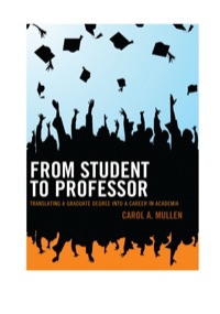 Titelbild: From Student to Professor 9781610489034
