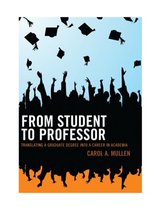 Cover image: From Student to Professor 9781610489027