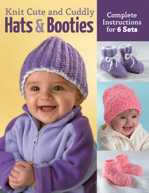 Knit Cute and Cuddly Hats and Booties: Complete Instructions for 6 Sets - FULL INSTANT DOWNLOAD | PDF DOCX EPUB