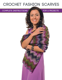 Cover image: Crochet Fashion Scarves 9781589237612