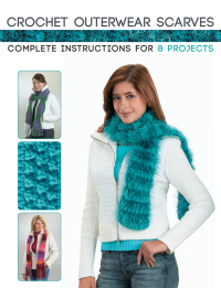 Omslagafbeelding: Crochet Outerwear Scarves 9781589237629