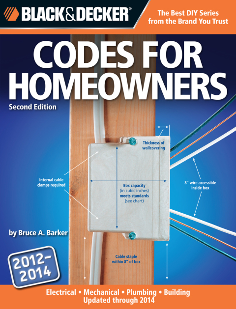 Black & Decker Codes for Homeowners: Electrical Mechanical Plumbing Building Updated through 2014 - FULL INSTANT DOWNLOAD | PDF DOCX EPUB