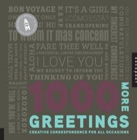 Cover image: 1,000 More Greetings 9781592536405