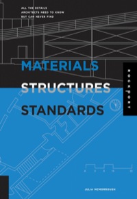 Imagen de portada: Materials, Structures, and Standards 9781592531936