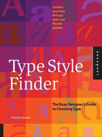 Cover image: Type Style Finder 9781592531905