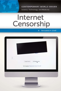 Cover image: Internet Censorship: A Reference Handbook 9781610694810