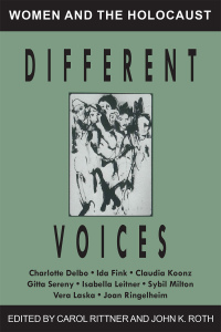 Cover image: Different Voices: Women and the Holocaust 1st edition 9781557785046