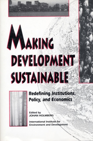 Cover image: Making Development Sustainable 9781559632140