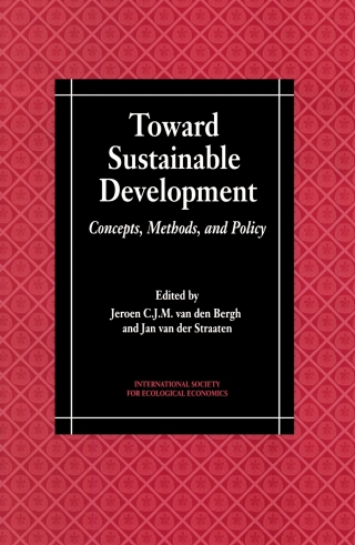 Imagen de portada: Toward Sustainable Development 9781559633499