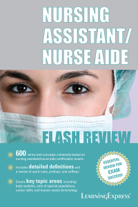 Imagen de portada: Nursing Assistant/Nurse Aide Flash Review 9781576859513