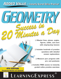 Cover image: Geometry Success in 20 Minutes a Day 4th edition 9781576859919