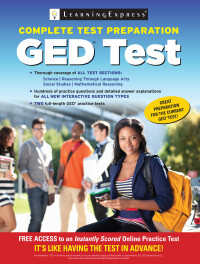 Cover image: GED Test 9781611030167