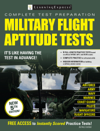 Cover image: Military Flight Aptitude Tests 5th edition