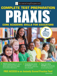 Cover image: Praxis Core Academic Skills for Educators 2nd edition 9781611030600