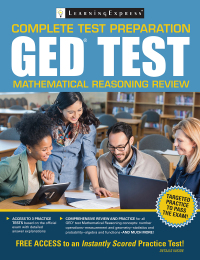 صورة الغلاف: GED Test Mathematical Reasoning Review 9781611030594