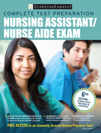 Imagen de portada: Nursing Assistant/Nurse Aide Exam 6th edition 9781611030624