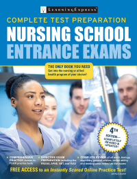 صورة الغلاف: Nursing School Entrance Exams 4th edition 9781611030631