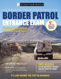 Imagen de portada: Border Patrol Entrance Exam 5th edition 9781611030525