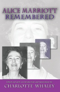 Cover image: Alice Marriott Remembered