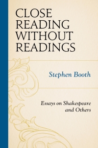 Imagen de portada: Close Reading without Readings 9781611478907