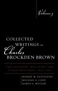Imagen de portada: Collected Writings of Charles Brockden Brown 9781611484489