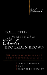 Imagen de portada: Collected Writings of Charles Brockden Brown 9781611484540