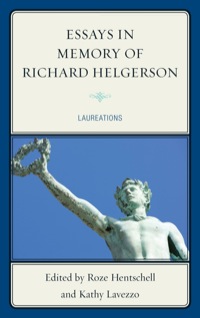 Omslagafbeelding: Essays in Memory of Richard Helgerson 9781611493818