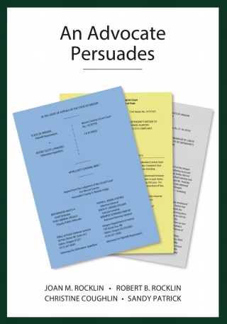 Cover image: An Advocate Persuades 1st edition 9781611631500