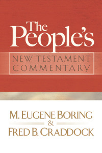 Imagen de portada: The People's New Testament Commentary 9780664235925