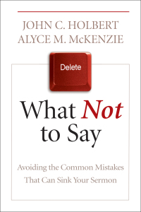 Cover image: What Not to Say 9780664235109