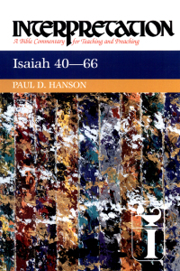 Cover image: Isaiah 40-66 9780664238759