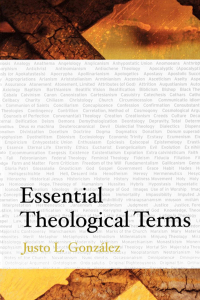 Cover image: Essential Theological Terms 9780664228101