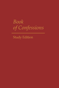 صورة الغلاف: Book of Confessions, Study Edition 9780664500122