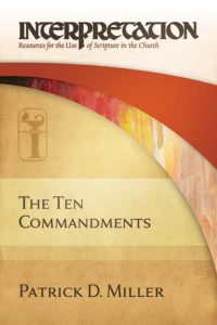 Cover image: The Ten Commandments 9780664230555
