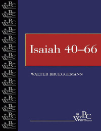 Cover image: Isaiah 40-66 9780664257910
