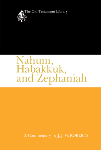 Imagen de portada: Nahum, Habakkuk, and Zephaniah (OTL) 9780664223625