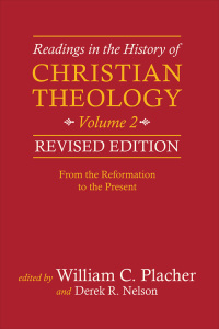 Cover image: Readings in the History of Christian Theology, Volume 2, Revised Edition 9780664239343