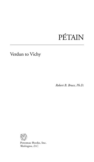 Imagen de portada: Petain 9781574885989