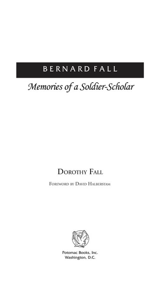 Cover image: Bernard Fall 9781574889574