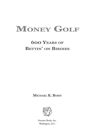 Imagen de portada: Money Golf 9781597970310