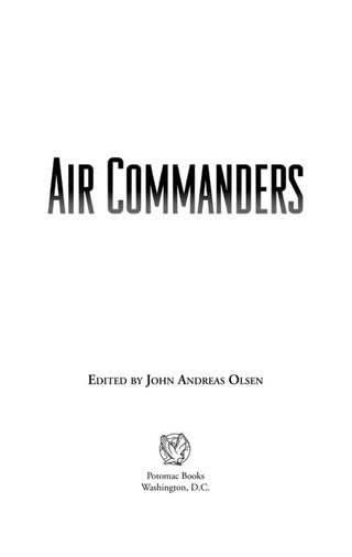 Imagen de portada: Air Commanders 9781612345765