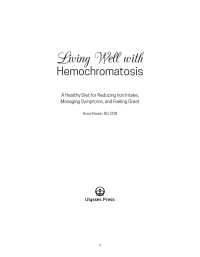 Cover image: Living Well with Hemochromatosis 9781612439013