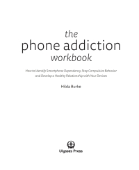 Cover image: The Phone Addiction Workbook 9781612439037