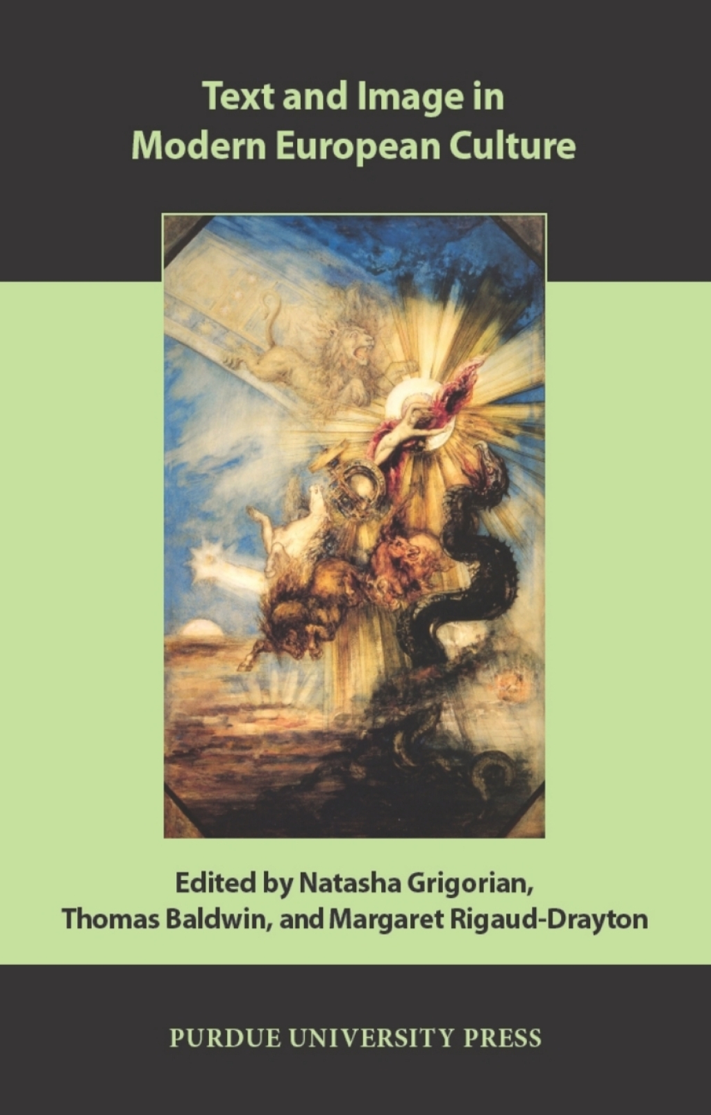 Text and Image in Modern European Culture eBook