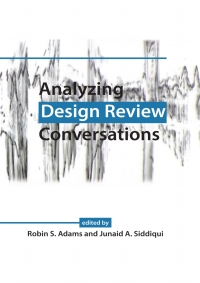 Cover image: Analyzing Design Review Conversations 9781557537232
